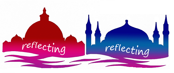 reflecting logo
